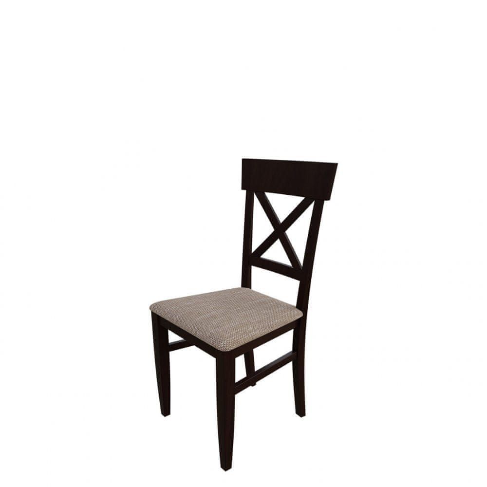 Veneti Jedálenská stolička MOVILE 39 - orech / hnedá